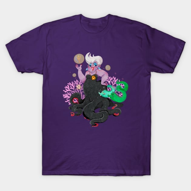 Ursula T-Shirt by Kathillustra